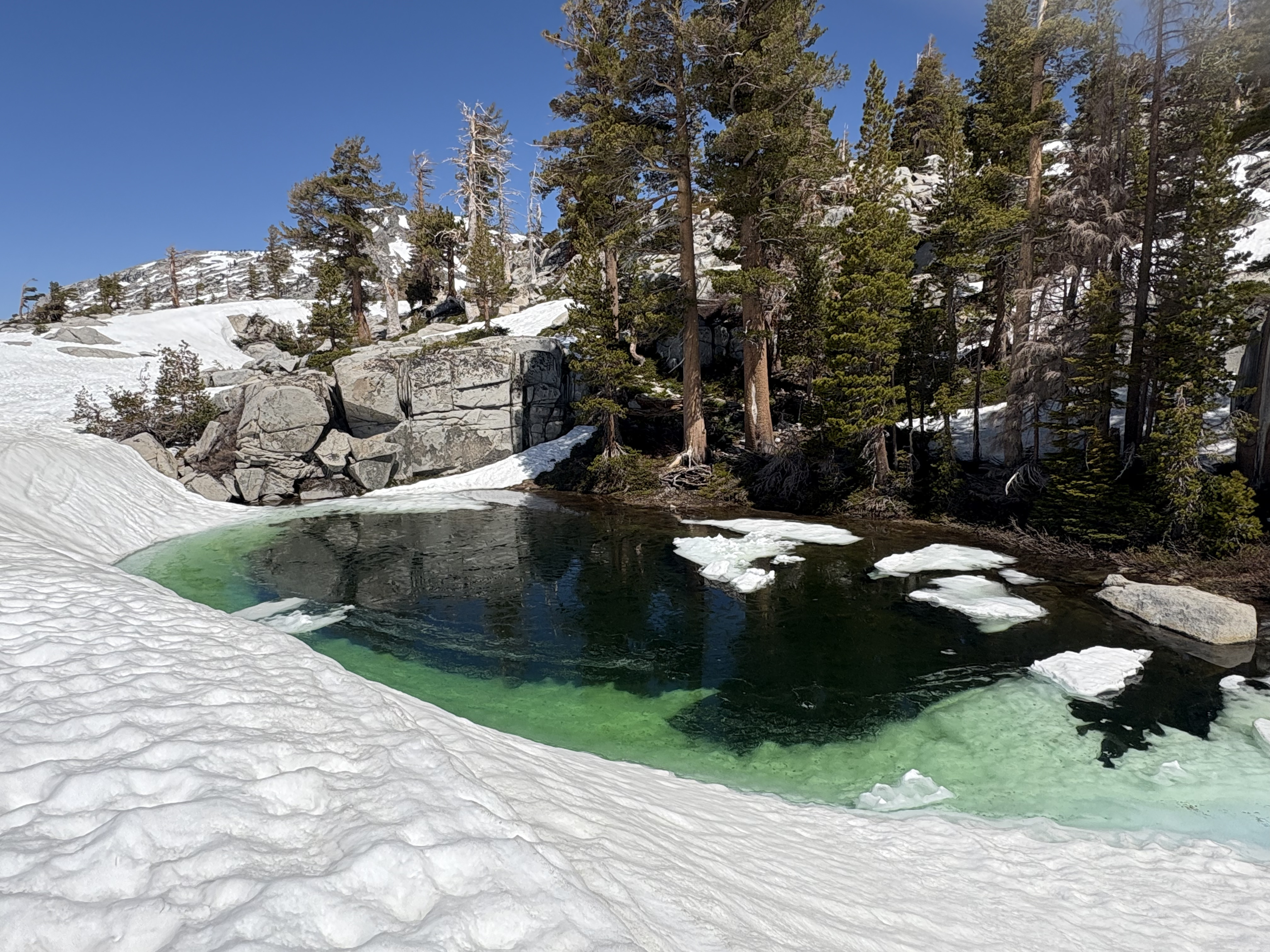 Granite peaks and valleys