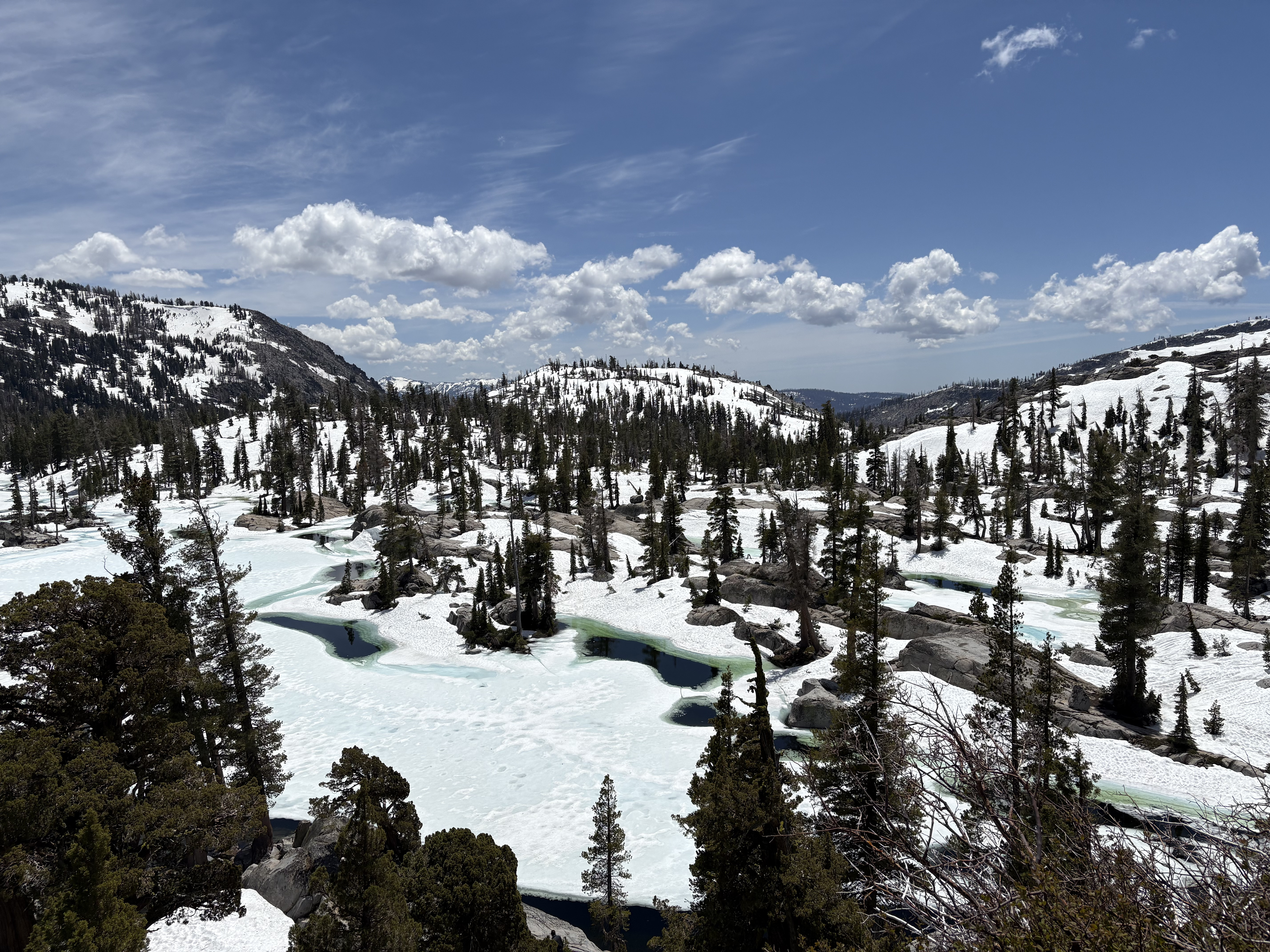 Panoramic wilderness views
